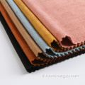 Textiles Types de vestes lourdes de tissu en daim